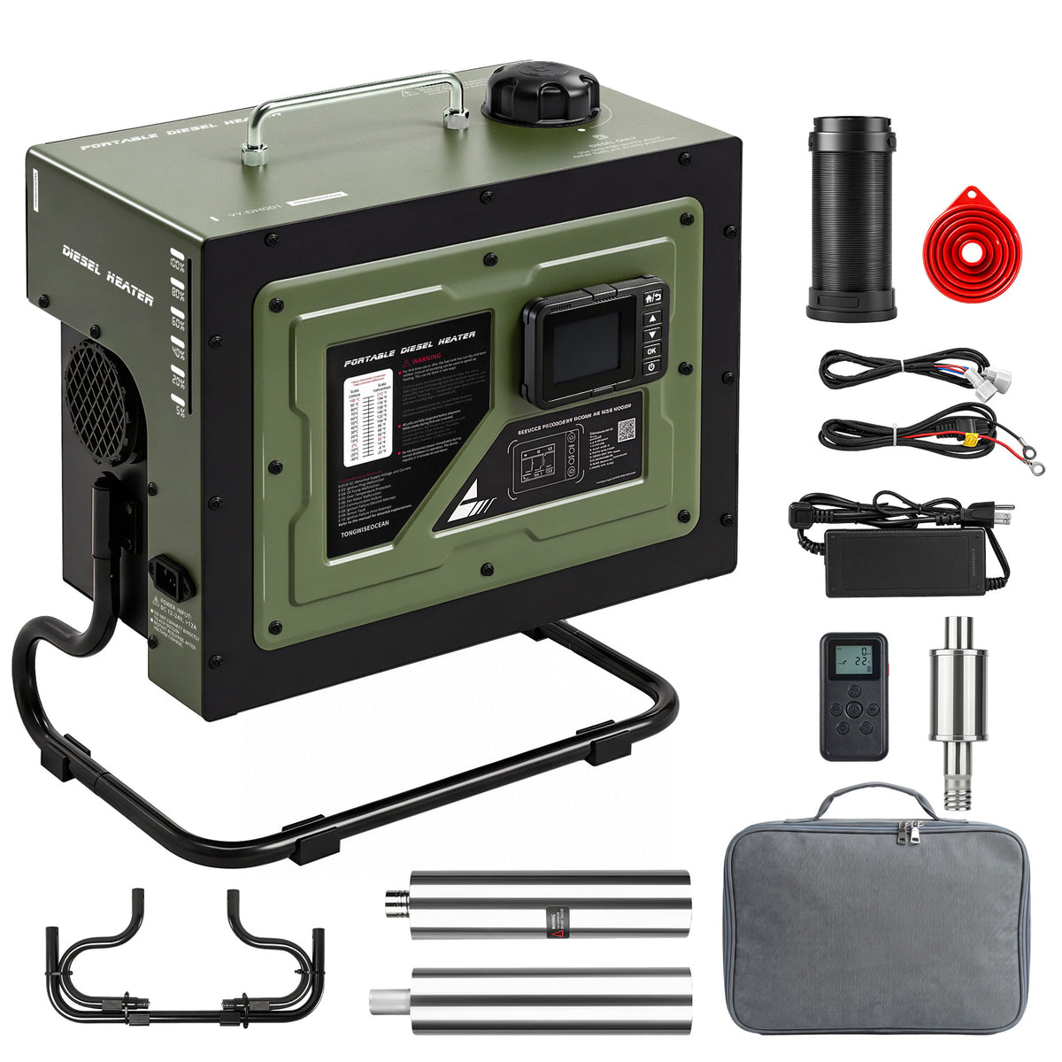 Tongwiseocean™ YY DH001 Diesel heater Wilderness Green