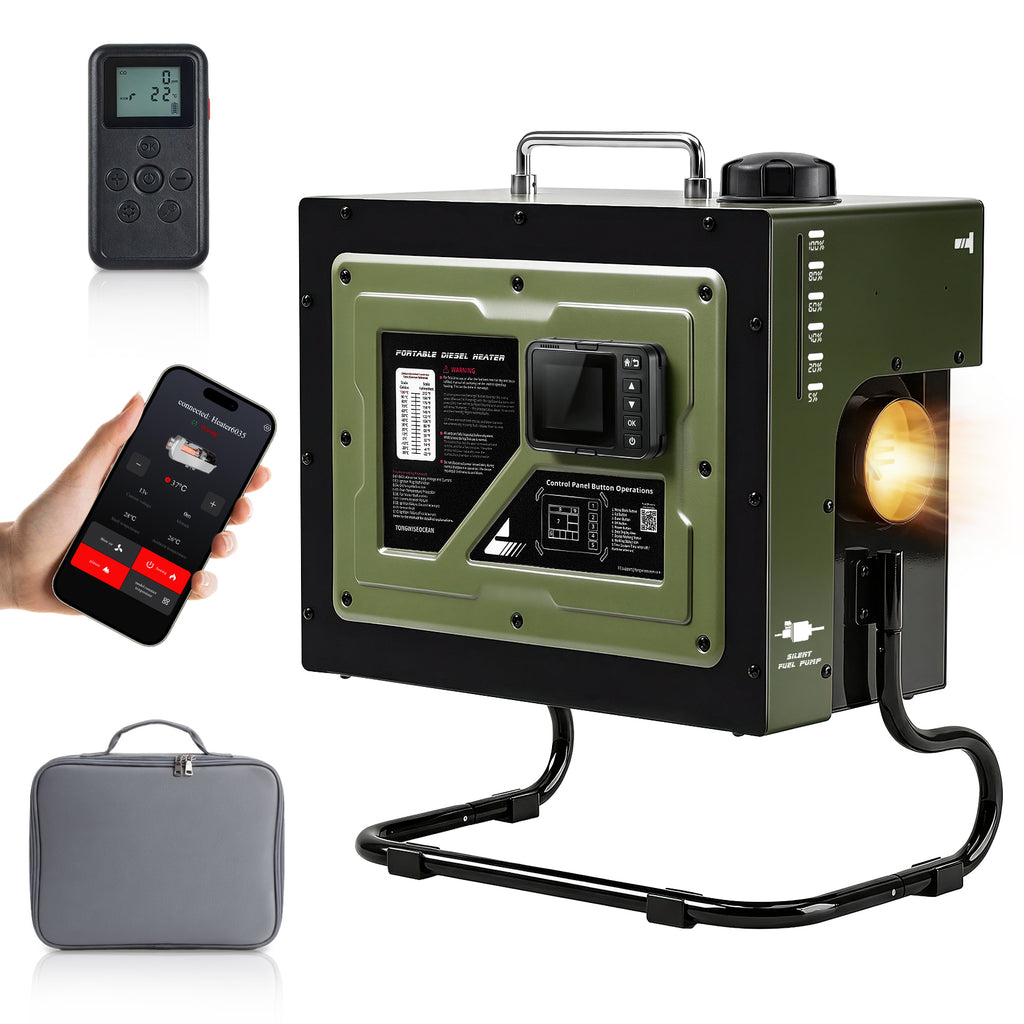 Tongwiseocean™ CaloNext Diesel Heater Olive Green