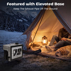 Tongwiseocean™ CaloNext Diesel Heater Titanium Gray