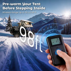 Tongwiseocean™ CaloNext Diesel Heater Titanium Gray
