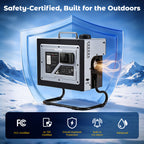 Tongwiseocean™ CaloNext Diesel Heater Titanium Gray